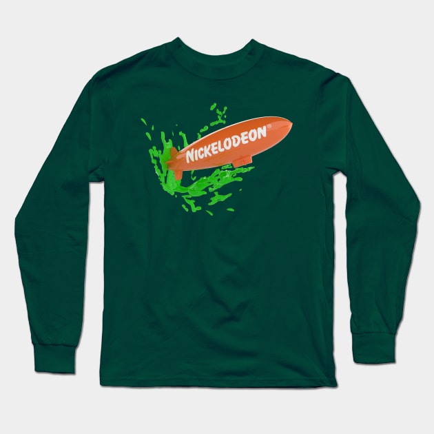 Nickelodeon Blimp Long Sleeve T-Shirt by m31media